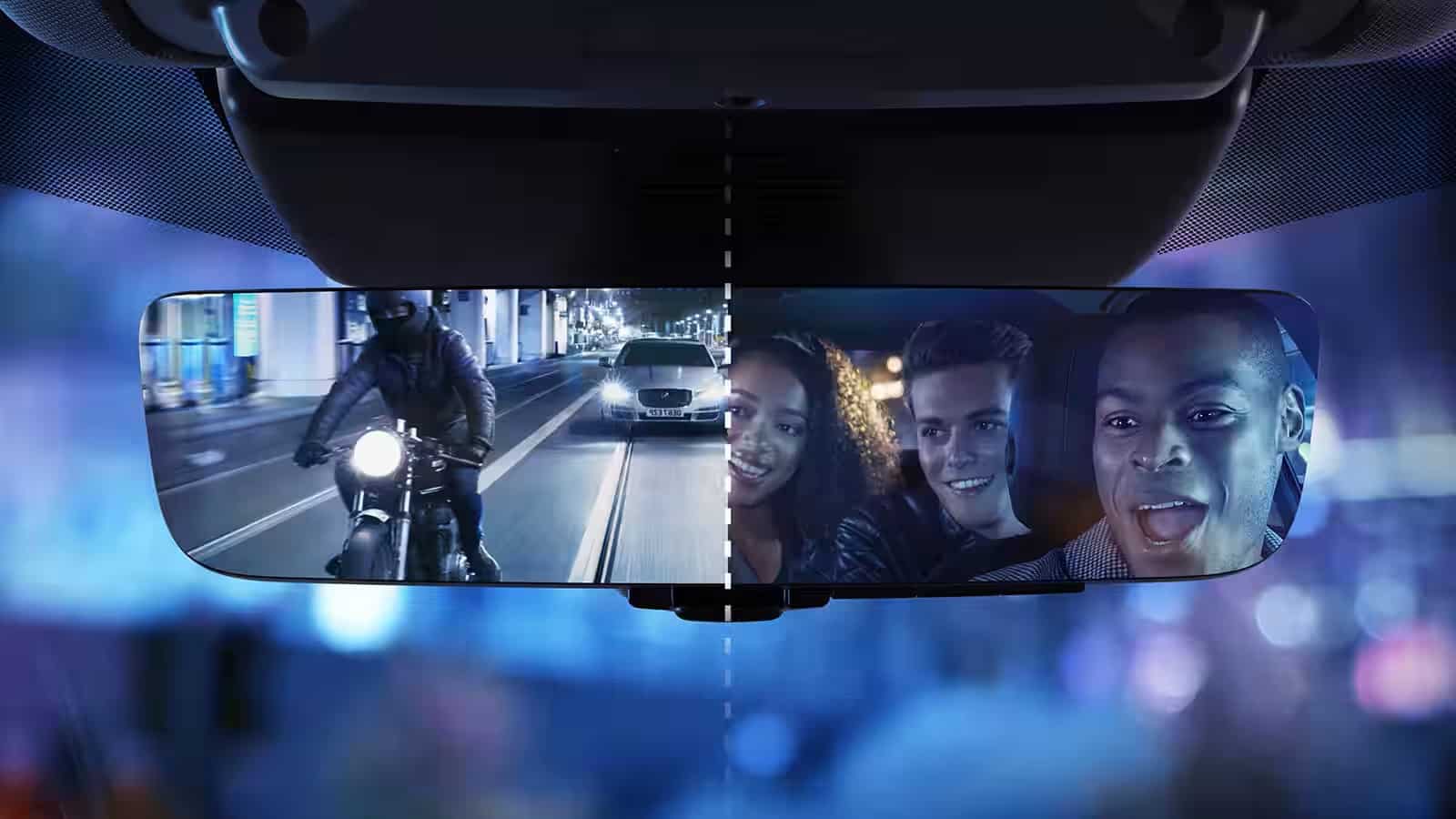 Rearview Mirror in Jaguar